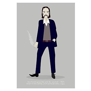 Nick Cave (L)