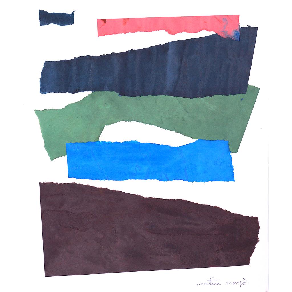 Collage teñido #6