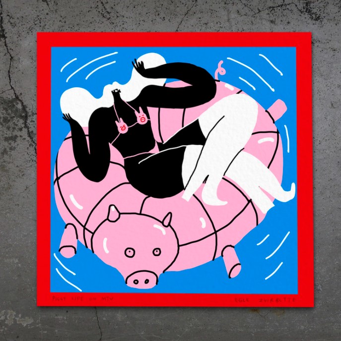 Piggy life on MTV