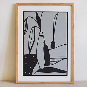 La mandarina (gris)