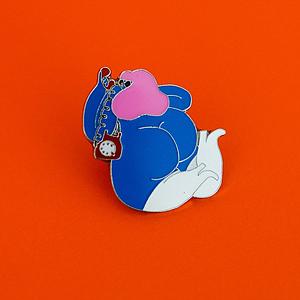 BFF Call Line pin