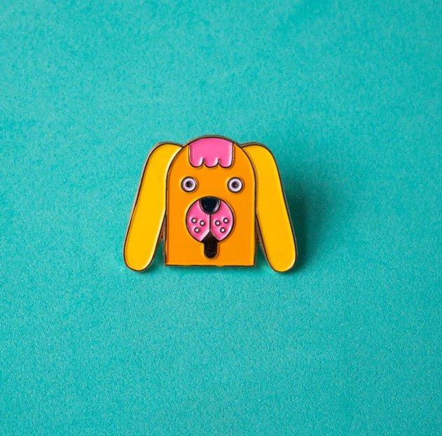 Dog pin