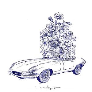 Blooming car (XS)