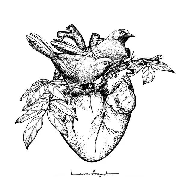 Nest heart (XS)