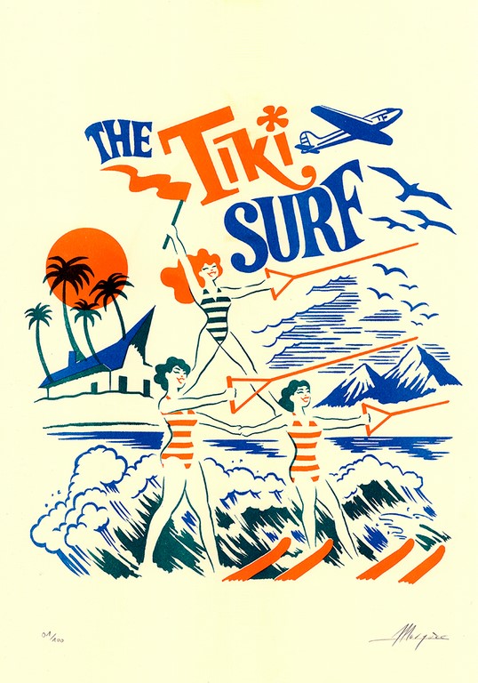 The Tiki surf