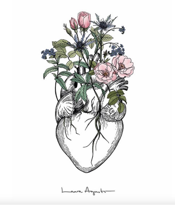 Blooming heart (S)