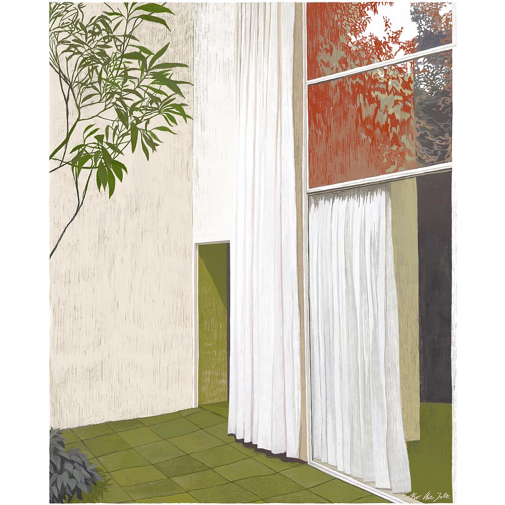 The red yard - Canvas S