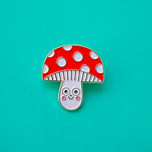 Mushroom Pin