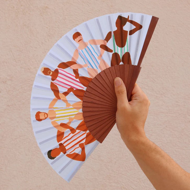 Abanico Les Baigneurs