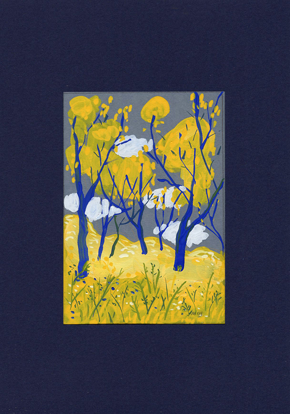 Yellow trees nº 1