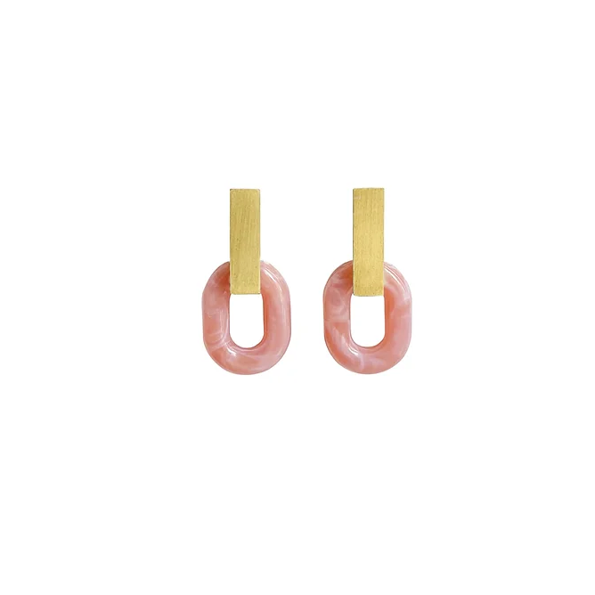 VERA pendientes rosa