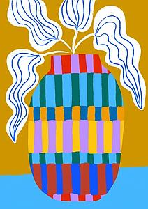Striped vase (S)