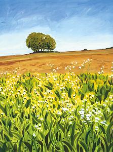 Sea of little flowers