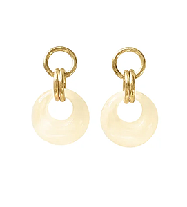 MIST pendientes beige