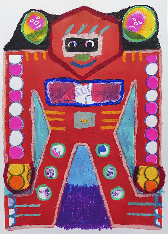 Robot rojo