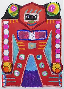 Robot rojo