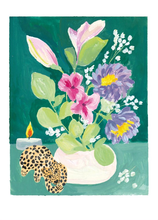 Florero verde (XS)