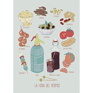 Hora del vermut - azul (S)
