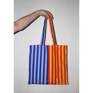 Tote S rayas multicolor