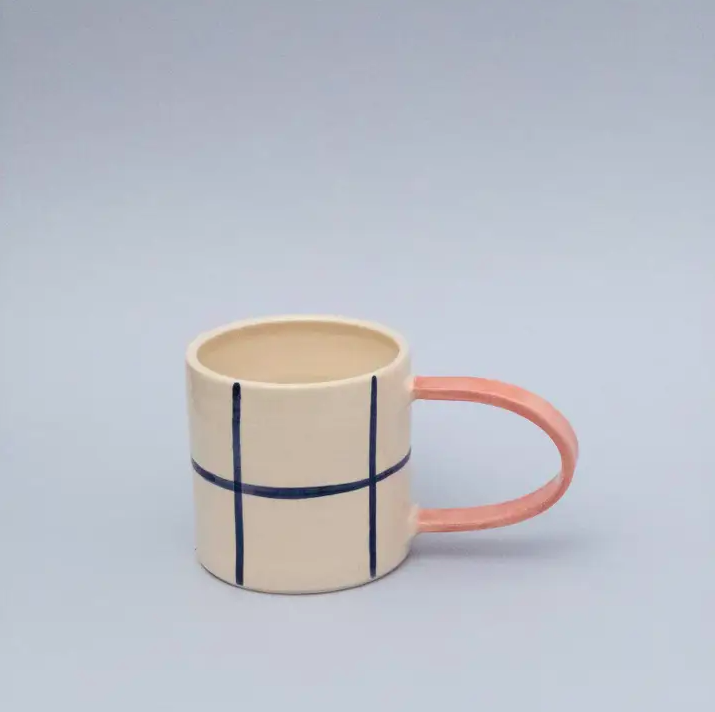 Taza Quadri/Rosa