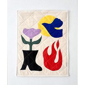A unas flores (Tela)