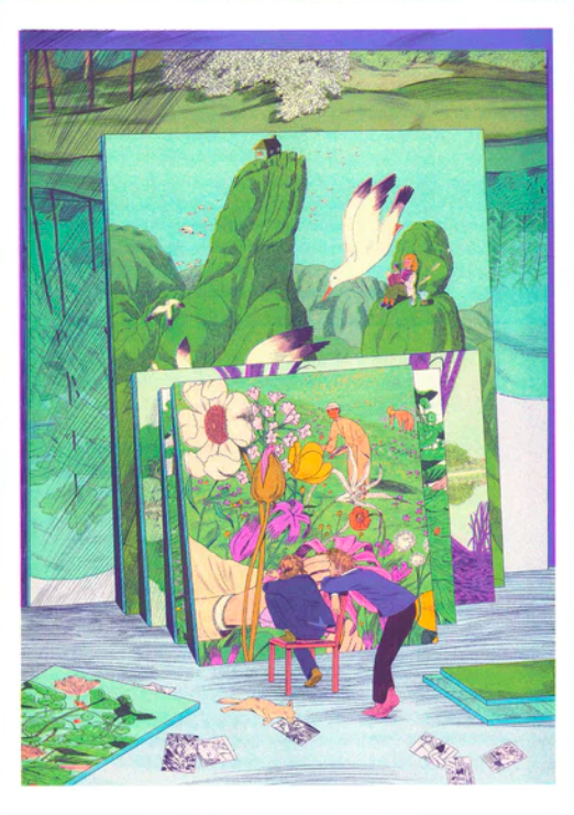 FREIER Karlotta - L'Atelier du peintre (Gustave Courbet)