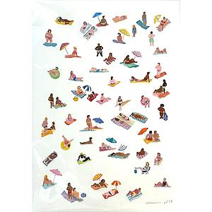 Summer People A4 - original