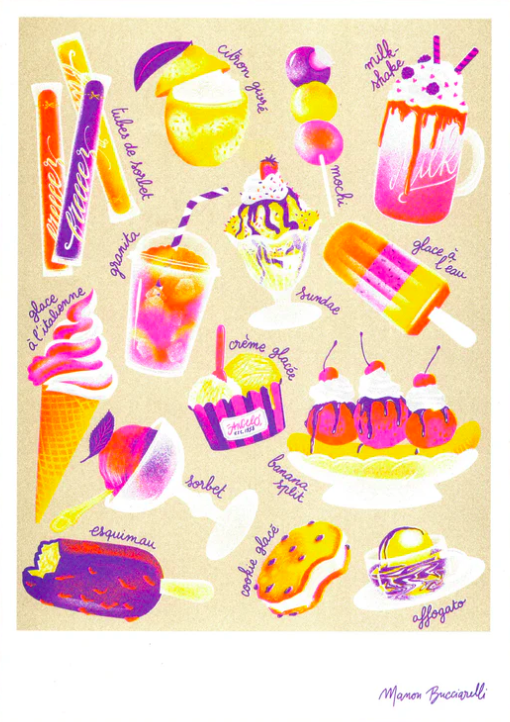 BUCCIARELLI Manon - Glaces