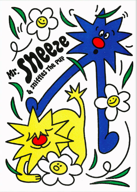LITTLE MISS & MR MEN - Mr. Sneeze & Sniffles the Pup