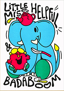 LITTLE MISS & MR MEN - Little Miss Helpful & Badaboom
