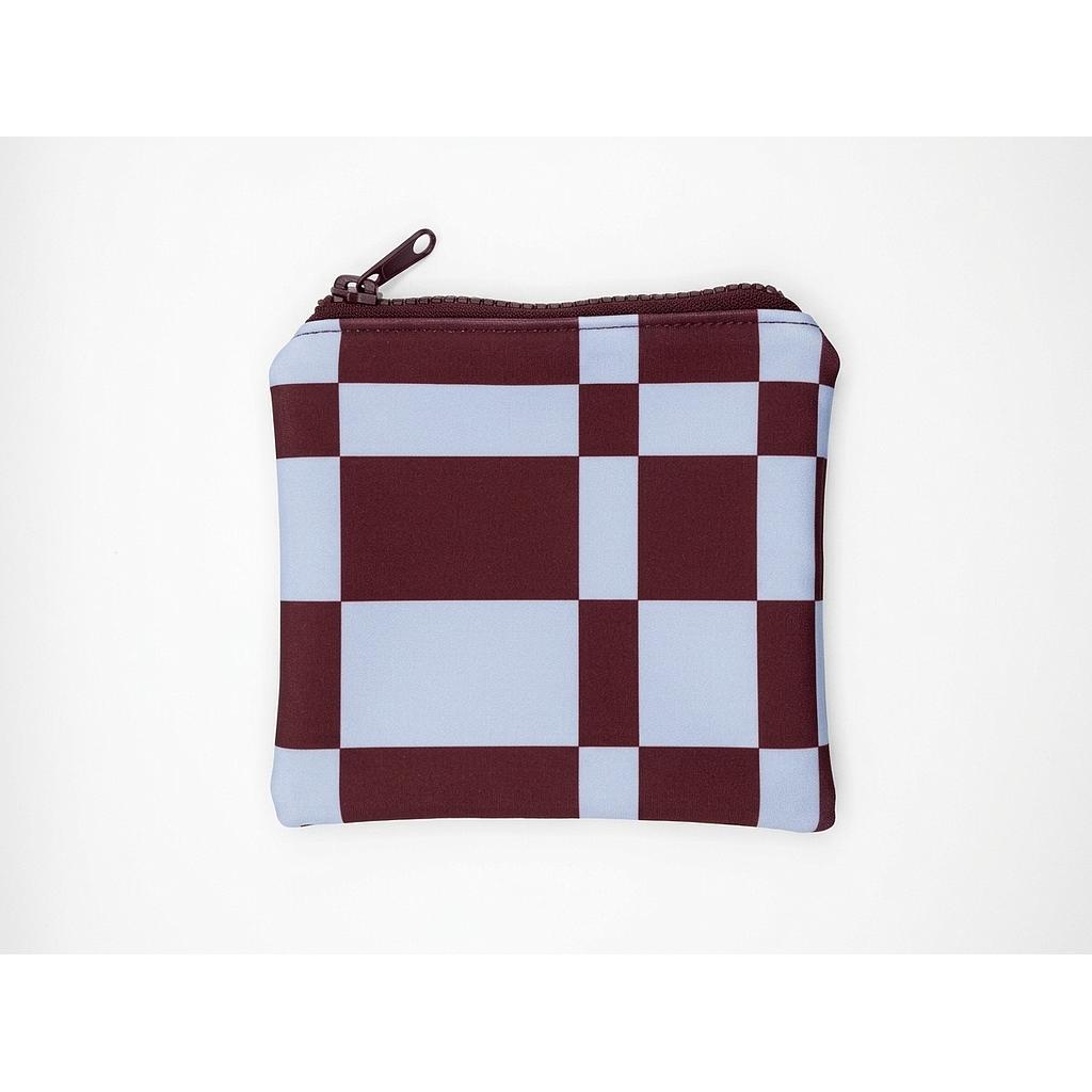 Organizador S marron/celeste 
