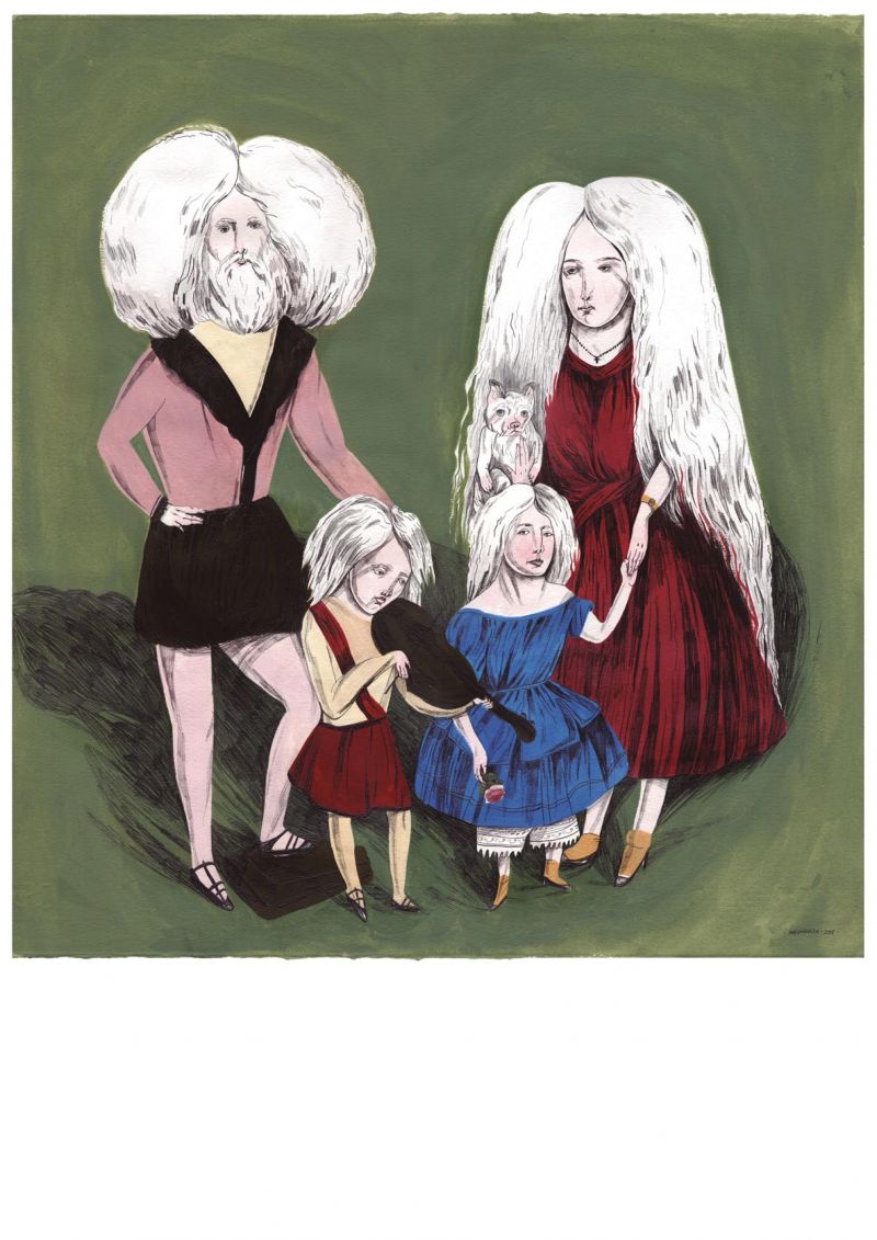 Albino family