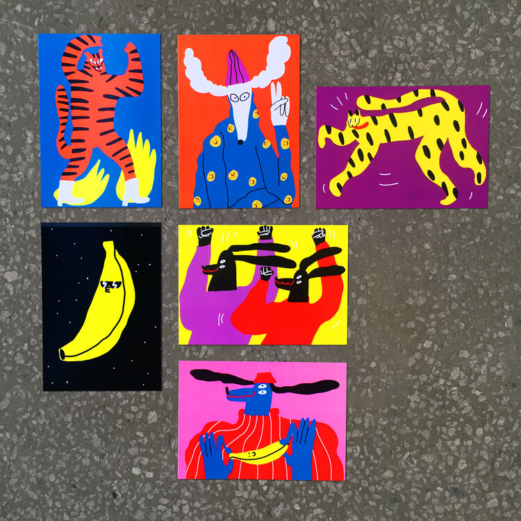 Wild Beasts Card Set
